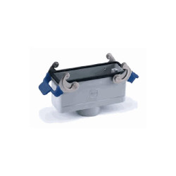 Capot câble à câble 24B, Aluminium moulé sous pression, IP65, Sortie verticale, PG29